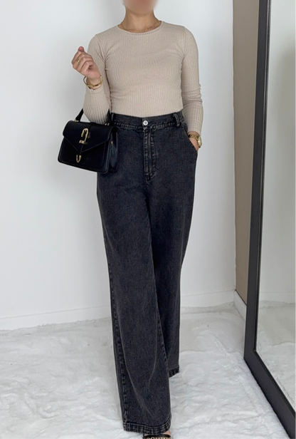 JEAN NOIR 100% COTON