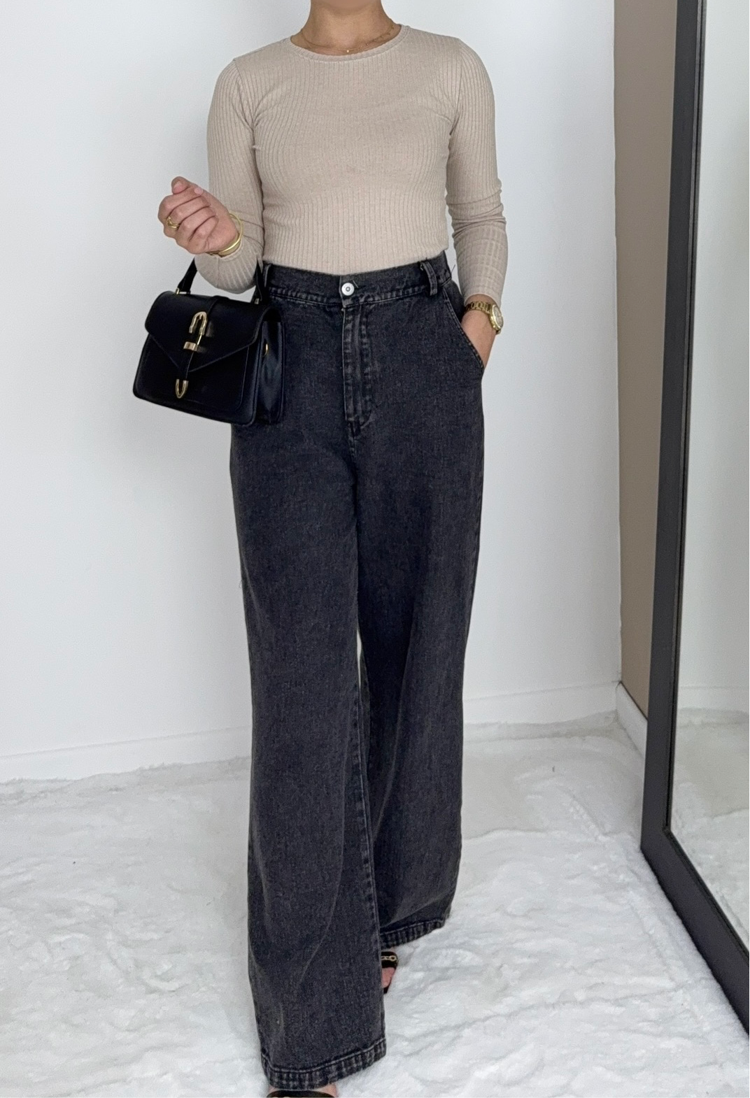 JEAN NOIR 100% COTON