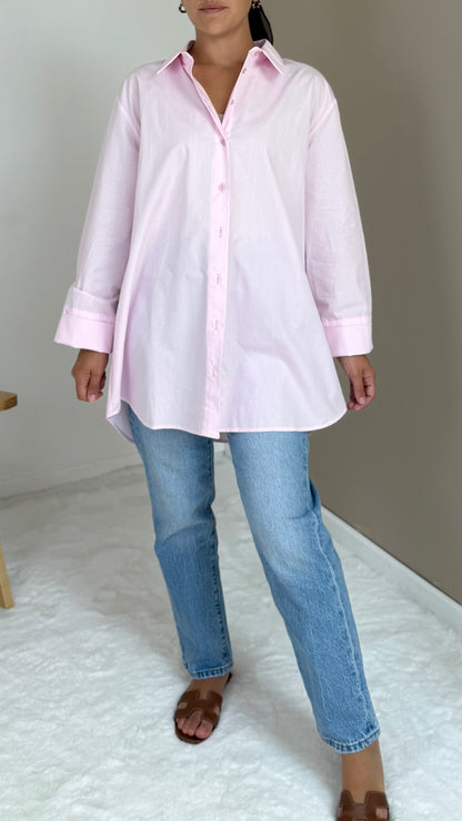 CHEMISE OVERSIZED ROSE