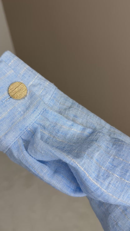 ENSEMBLE À RAYURES BLEU