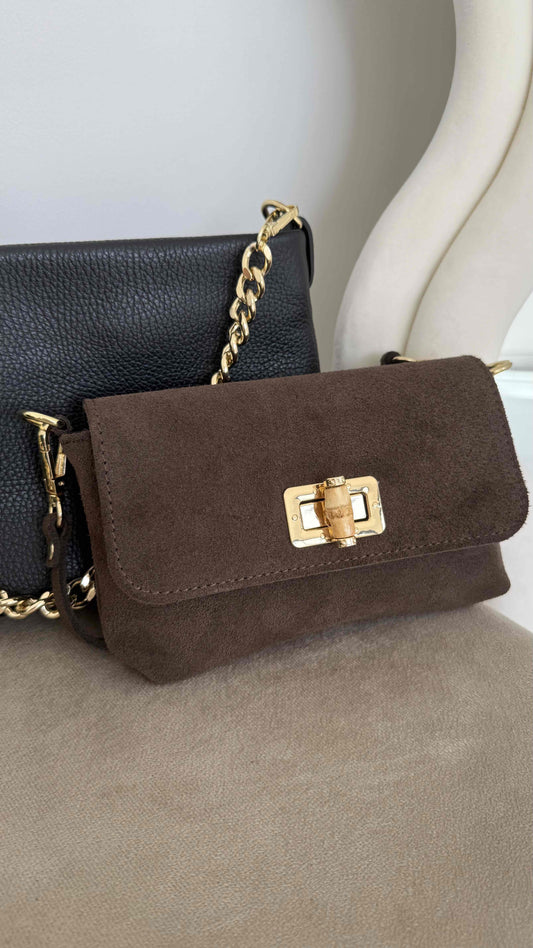 BROWN GENUINE LEATHER BAG